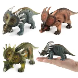 Классический Styracosaurus игрушки-Динозавры Высокая моделирования Пластик динозавр-трансформаторы приобретаемые форму игрушки для детей