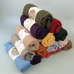 S1 75 цветов высокое качество пузырь плотная хиджаб шарф/шарфы бахромой мягкая плотная хиджабы глушитель шали Большой wrap пашмин