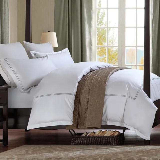Luxury 100 Cotton High quality Fabric 5 stars Hotel Bedding set