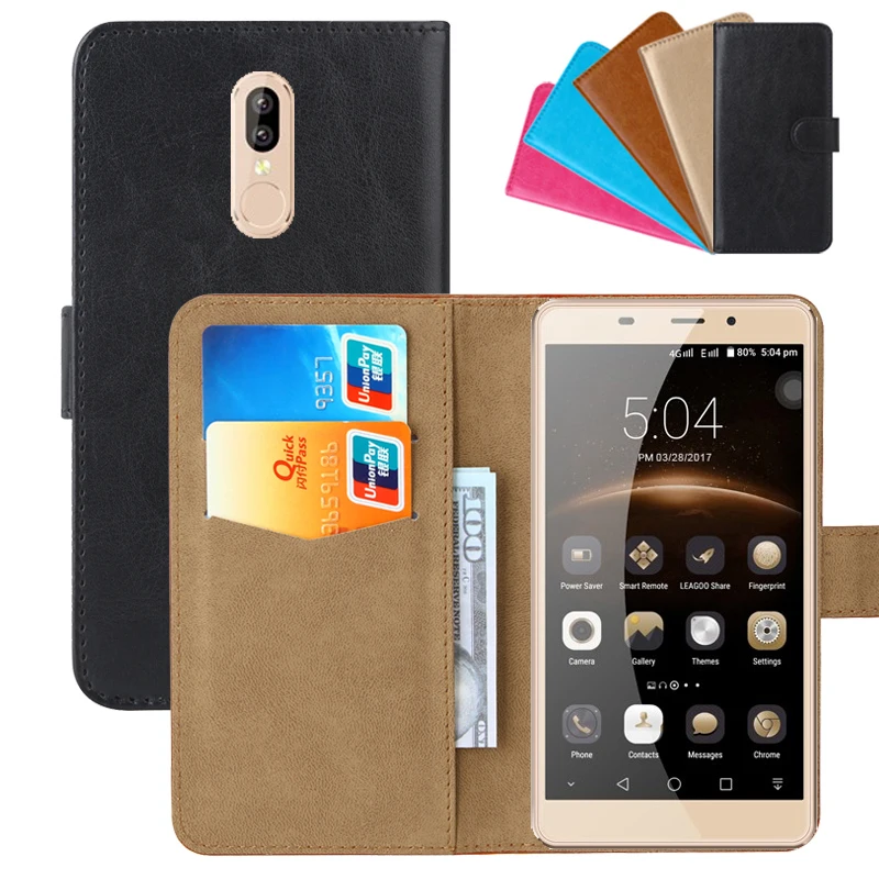

Luxury Wallet Case For Leagoo M8 Pro PU Leather Retro Flip Cover Magnetic Fashion Cases Strap