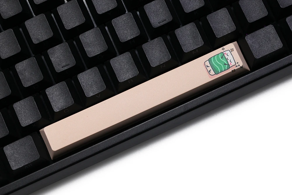 Новинка повторяющийся краситель субкровать Keycap spacebar pbt пользовательская механическая клавиатура Япония японская Сакура Карп флаги крепление fuji суши