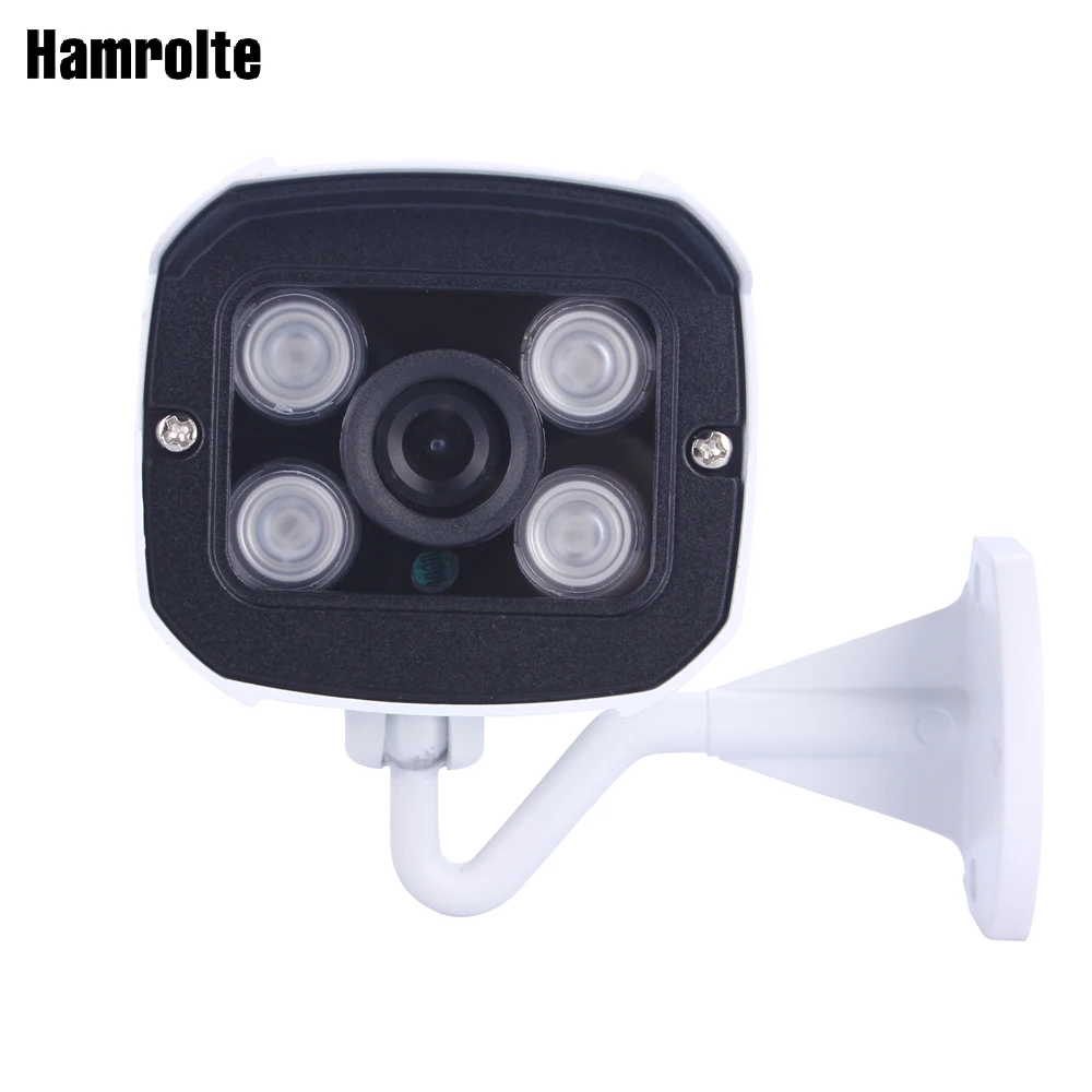 Hamrolte CCTV камера AHD камера 1080P Высокое разрешение 2,8 мм широкоугольный объектив ночного видения Водонепроницаемая цилиндрическая уличная камера