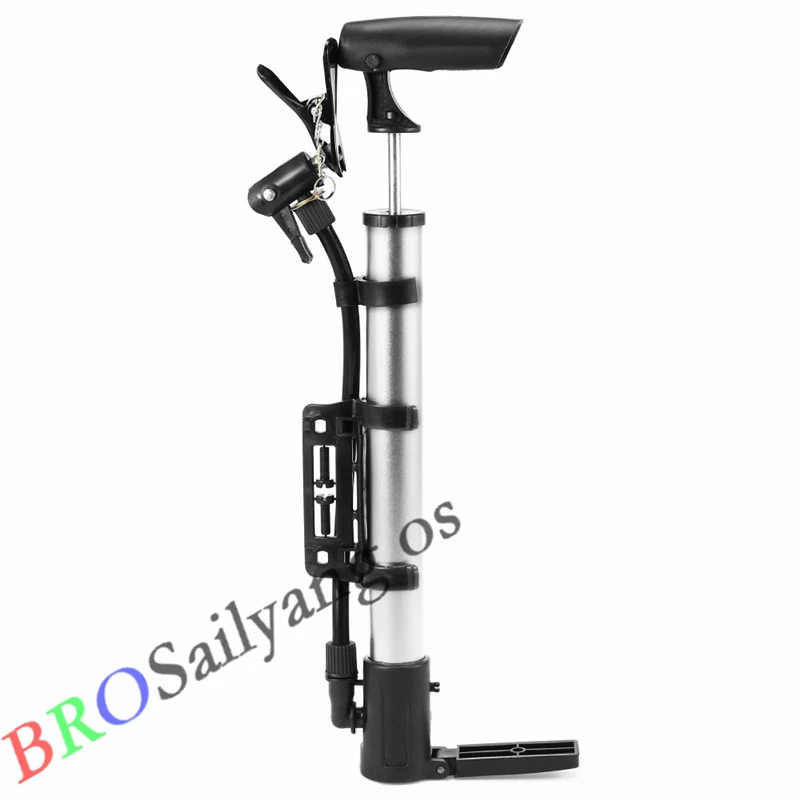 Ultra light Mini Portable Aluminum Alloy Bicycle Mountain Bike MTB Cycling Tire Pump High Pressure Air Pump cycling Accessories