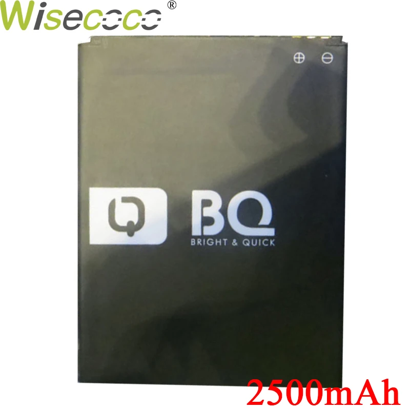 Wisecoco BQS5057 3750 мАч аккумулятор для BQ BQs 5057 BQS-5057 STRIKE 2 Замена аккумулятора телефона+ номер отслеживания