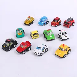 Для маленьких мальчиков игрушка отступить Автомобили мультфильм Diecasts мини автомобиль двигатели для автомобиля Модель автомобиля игрушечн