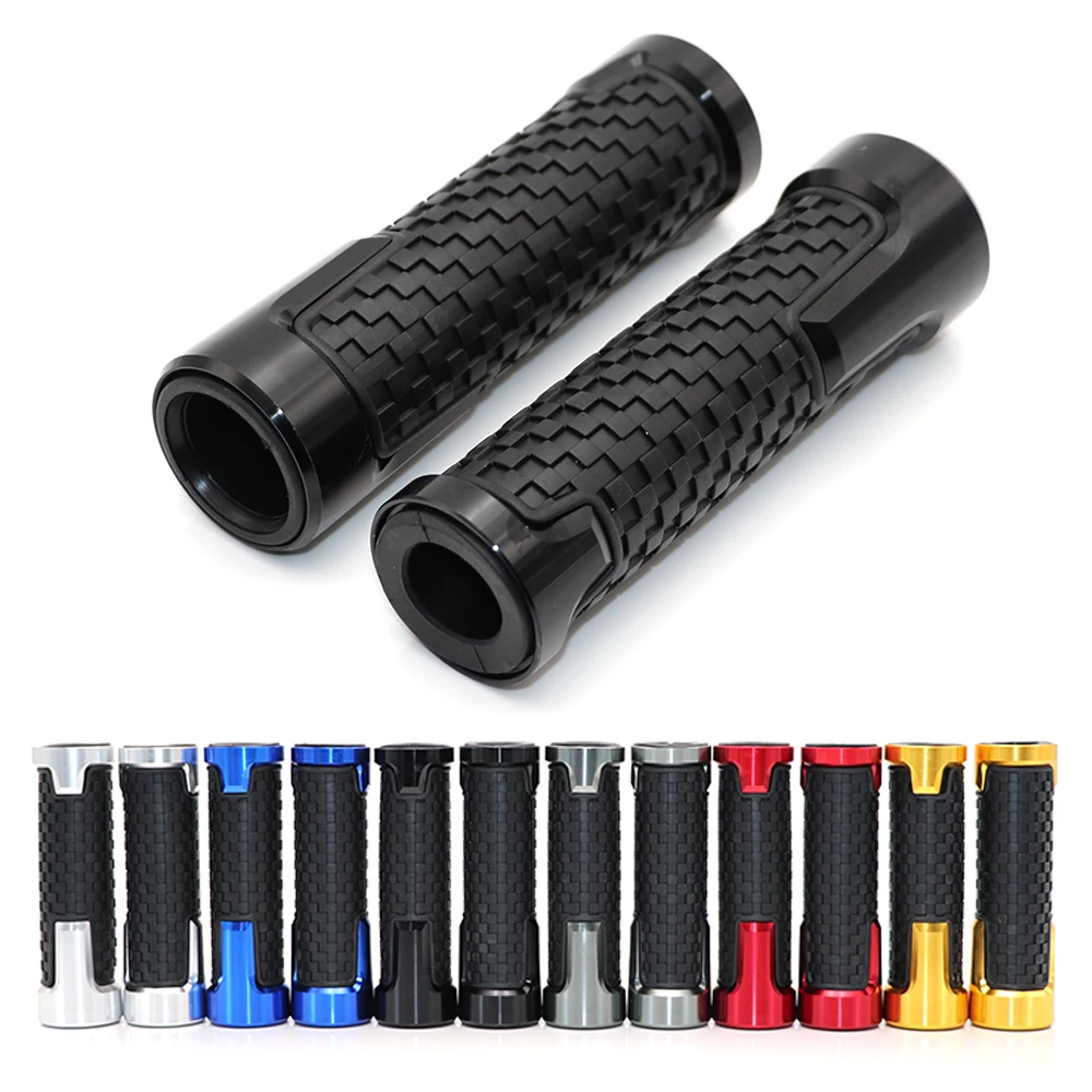 

Motorcycle Hand Grips 7/8" 22mm CNC Aluminum Rubber Gel Handle Grip for Kawasaki Z1000 Z1000SX 2005 - 2015 2016 2017 2018 2019