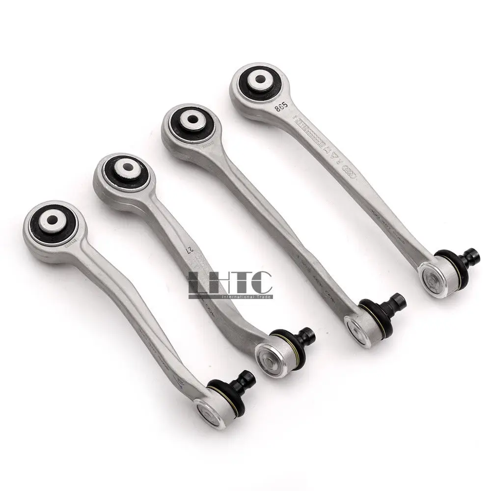 4Pcs Front Upper Control Arm Ball Joint Assembly Set For Audi A4 S4 B8 A5 Q5 RS5 (OE#: JTC1179 / JTC1180 JTC1181 / JTC1182)