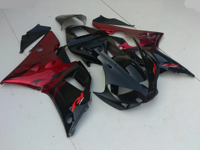 Топовый Комплект обтекателя мотоцикла для YAMAHA YZFR1 00 01 YZF R1 YZF1000 2000 2001 ABS красный