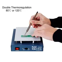 Термостат Preheating станция Мобильный телефон ЖК-экран открытый сепаратор машина телефонная монтажная плата станция для распайки