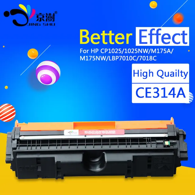 Aliexpress.com : Buy Drum Unit//Kit/Toner Cartridge CE314A compatible for HP LaserJet CP1025