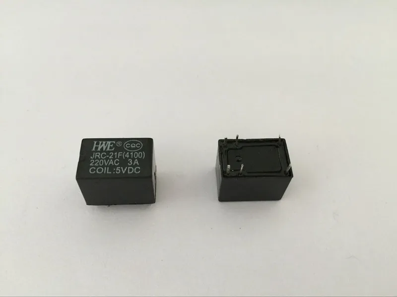 50Pieces/Lot JRC-21F 4100 5V DC 6 Pins Miniature PCB Relay Brand New | Обустройство дома
