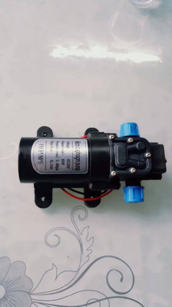 

self-priming pump for GZL-50 5L/min DC60W filling machine self-sucking pump for GZL-50 filler with DC24V model