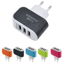 50 шт. 3 usb-порта EU plug 3.1A USB зарядное устройство от сети переменного тока для настенного зарядного устройства для iphone 5 6 6s plus se для samsung s5 s6 s7 для htc lg