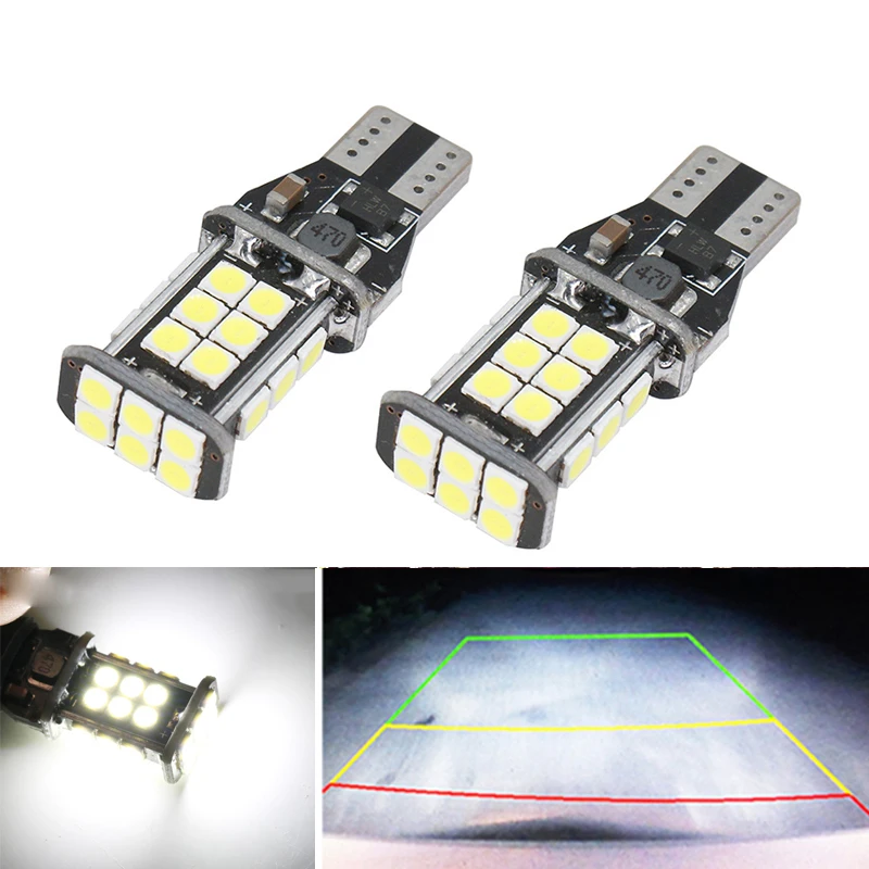 

2x W16W T15 LED Bulb Canbus Car Backup Reverse Light Signal Lamp For Mercedes Peugeot Chevrolet Mitsubishi Suzuki Nissan Citroen