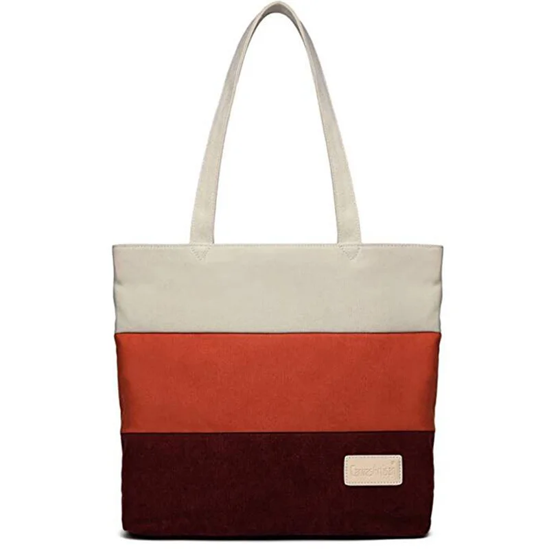

Women'S Canvas Shoulder Hand Bag Tote Bag