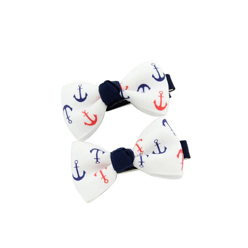 Baby Hairgrips Colorful Dots Ribbon Bow Hair Clip Floral Candy Hairpin Plaid Barrettes Bows Hair Accessories Headwear  (5)