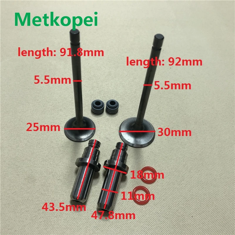 CG150 engine valve- oil seal- guide (1)