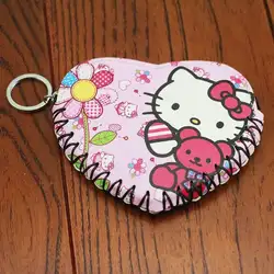 2019 детский бумажник с изображением персонажей из мультфильма Love heart на молнии, маленький кошелек для монет, кошелек для девочек, Женский