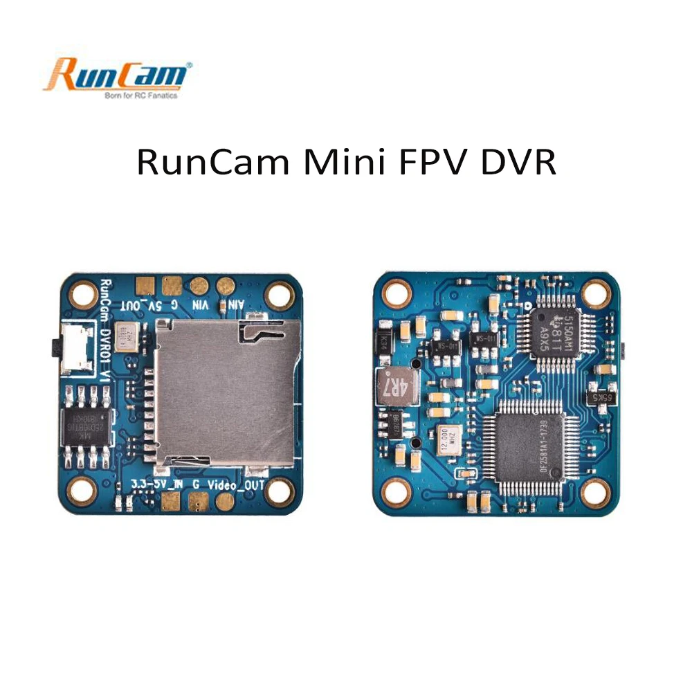 RunCam Мини FPV DVR без потерь видео выход для VTX для Мини FPV гоночный Дрон