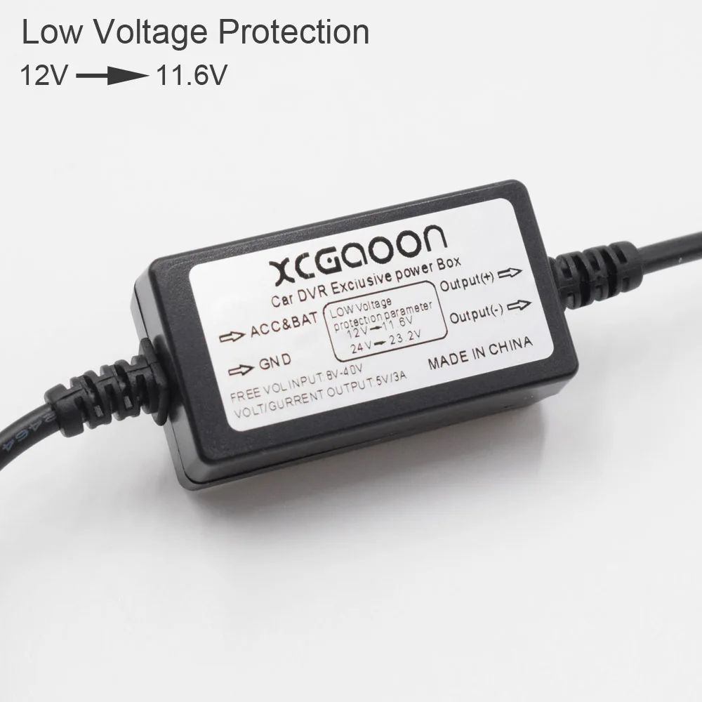 Изогнутое автомобильное зарядное устройство mini USB XCGaoon модуль преобразователя