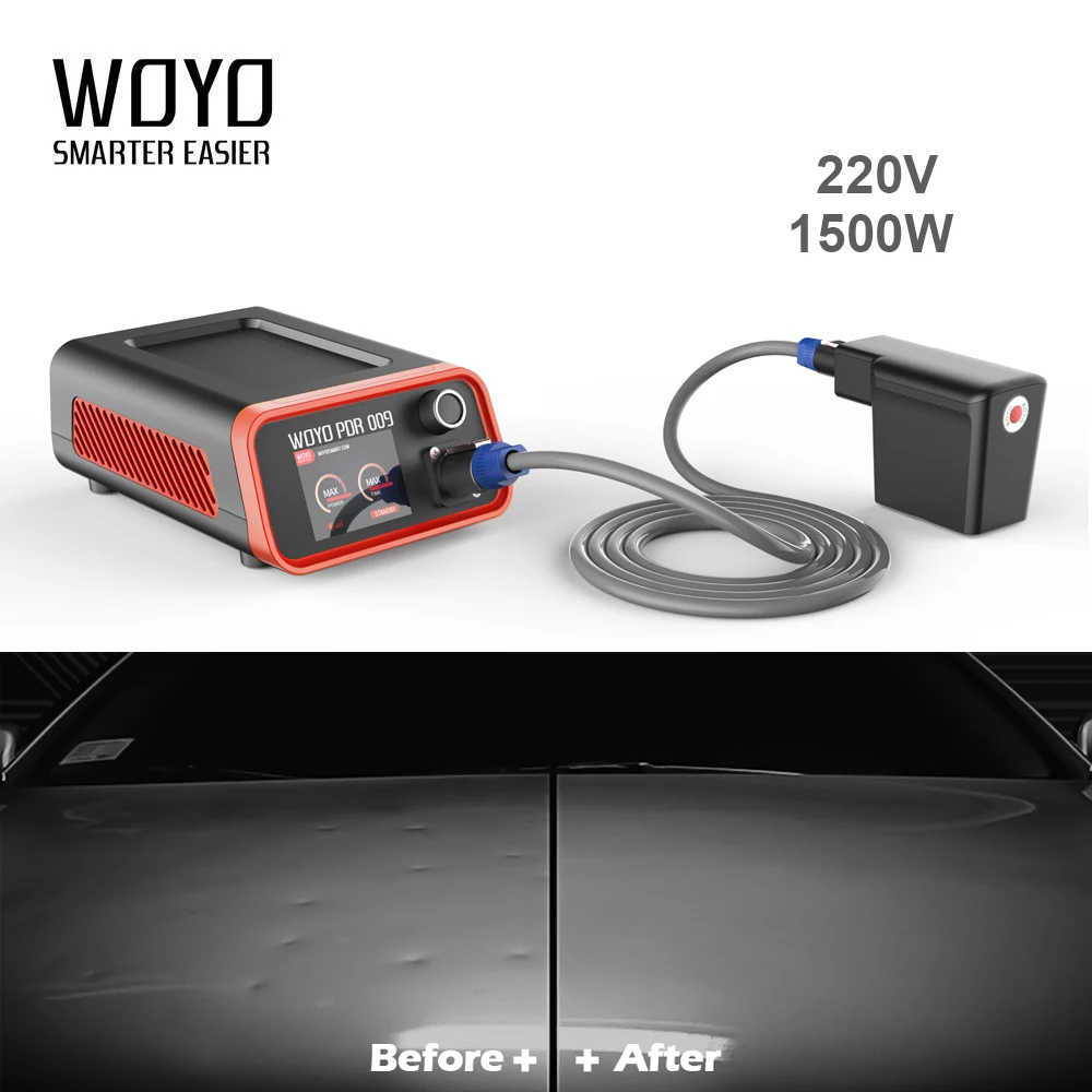 

WOYO PDR Tool PDR009 Car Dent Repair Paintless Dent Repair Tools for Removing Aluminum Auto Body Dents