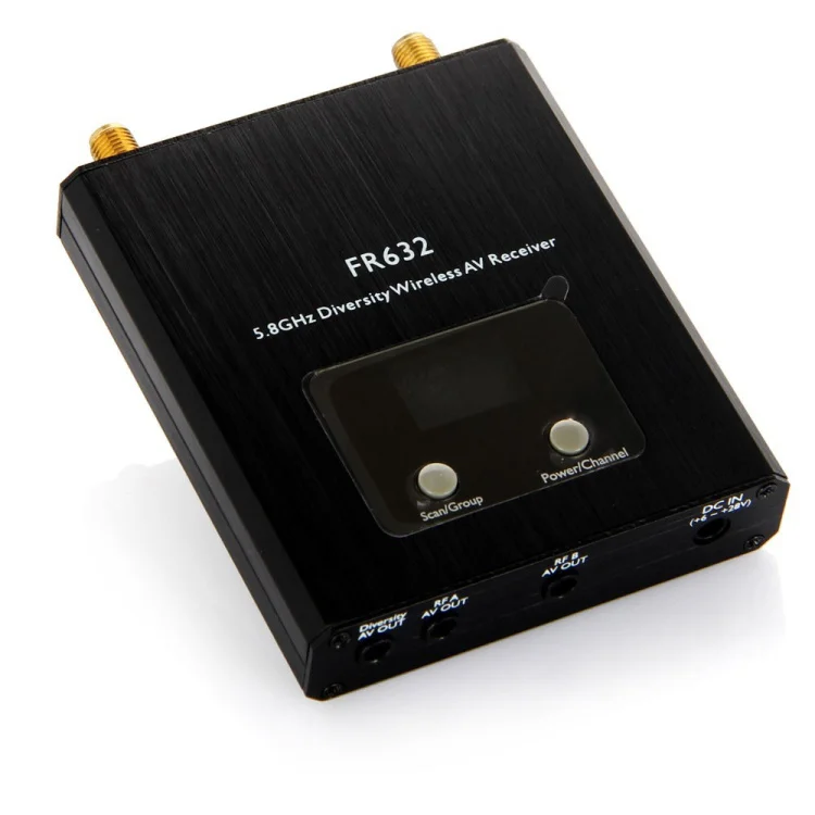Boscam Skyzone FR632 FPV 5 8G 32CH Receiver Anto scan AV Diversity Dual way LCD Display