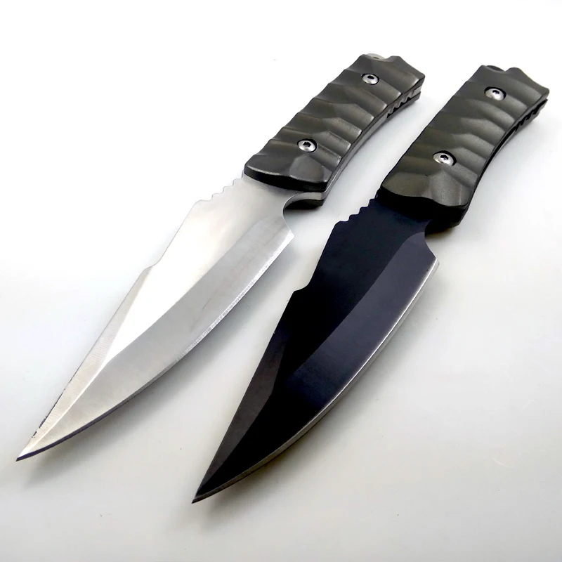 Brand Fixed Blade Knife 5Cr18Mov Blade Steel Handle Camping Hunting