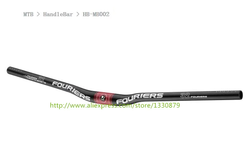 

FOURIERS HB-MB002 DH Mountain Bicycle HandleBar UD Carbon fiber MTB bike handlebar 31.8X780MM
