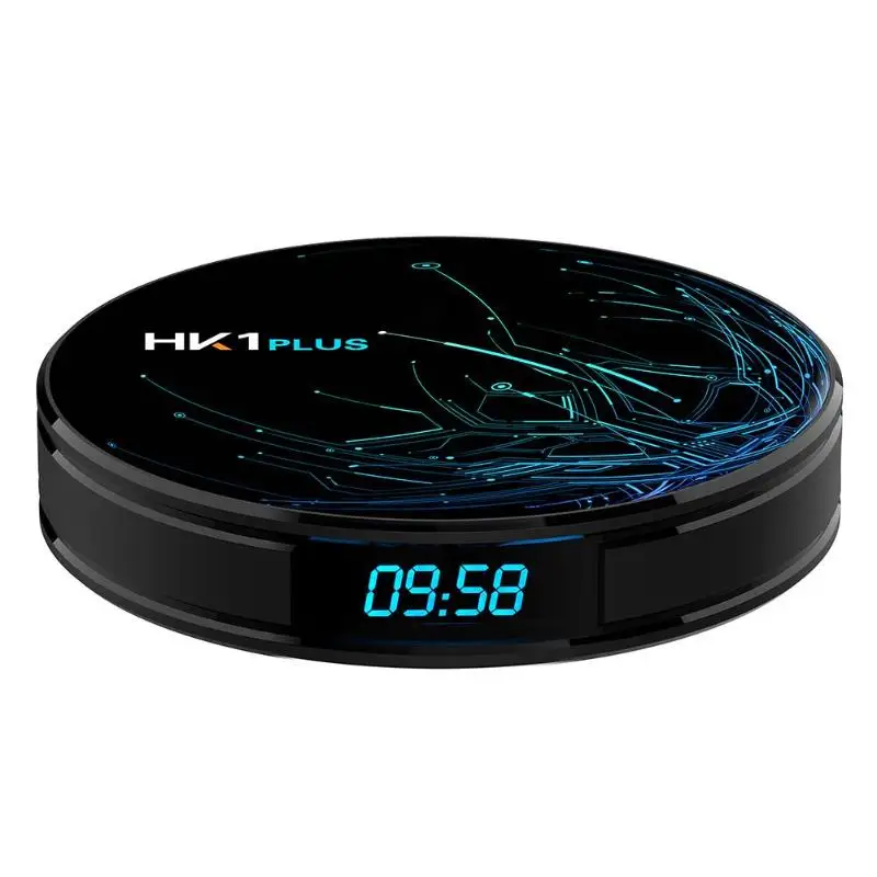 HK1 Plus Android 8,1 tv Box 4G + 32G Amlogic S905X2 четырехъядерный 2,4G/5G WiFi BT 4,0 4 K телеприставка медиаплеер