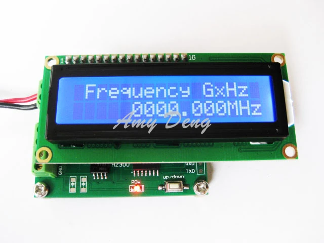 

high precision frequency meter high frequency 10MHz-2.4GHz / low-frequency 0-50MHz