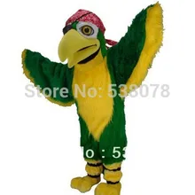 Полли попугай пират талисман плюшевый костюм волосы Mascotte костюм маскота сценический реквизит костюм для выступлений нарядное платье SW571