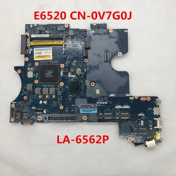 

Free shipping FOR E6520 6520 Laptop Motherboard CN-0V7G0J 0V7G0J V7G0J PAL60 LA-6562P HM55 DDR3 100% fully tested