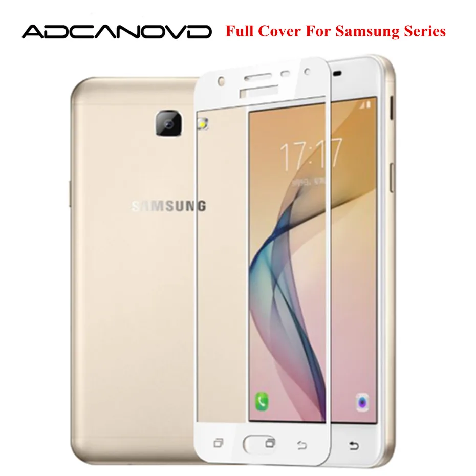 Полное покрытие Защитное стекло для samsung j5 j7 j3 2017 A8 2018 защитная пленка из
