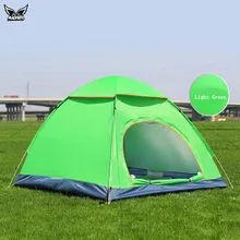 MADHERO Camping Tent Quick Automatic Opening 3-4 Person Tent Waterproof Outdoor Hiking Tents Pack With Carrying Bag For Outdoor