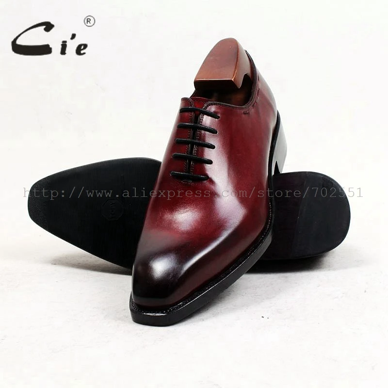Мужские кожаные туфли с квадратным носком на патине|breathable leather shoes|breathable sole