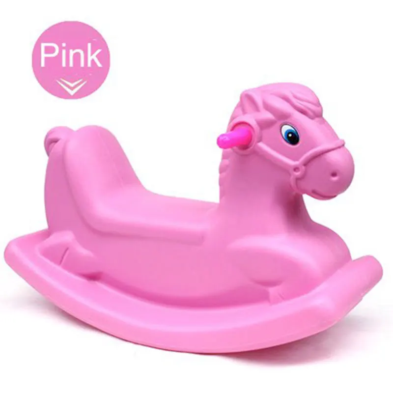 New Colored Ride On Animal Toy Child Rubber Jumping Horse Sport Fitness