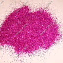 50 грамм x 1/12"(0,2 мм) голографический лазер фиолетово-красный цвет Сияющий тонкий блеск для ногтей Пыль порошок для ногтей Art& блестки для рукоделия