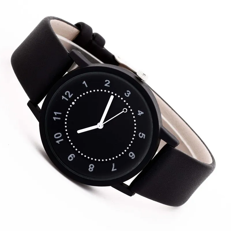 New Listing Geneva Men Watch Fashion Male Quartz-Watch Round Dial Leather Skin Strap Quartz Cheap Sport Relojes Masculino M22 (7)