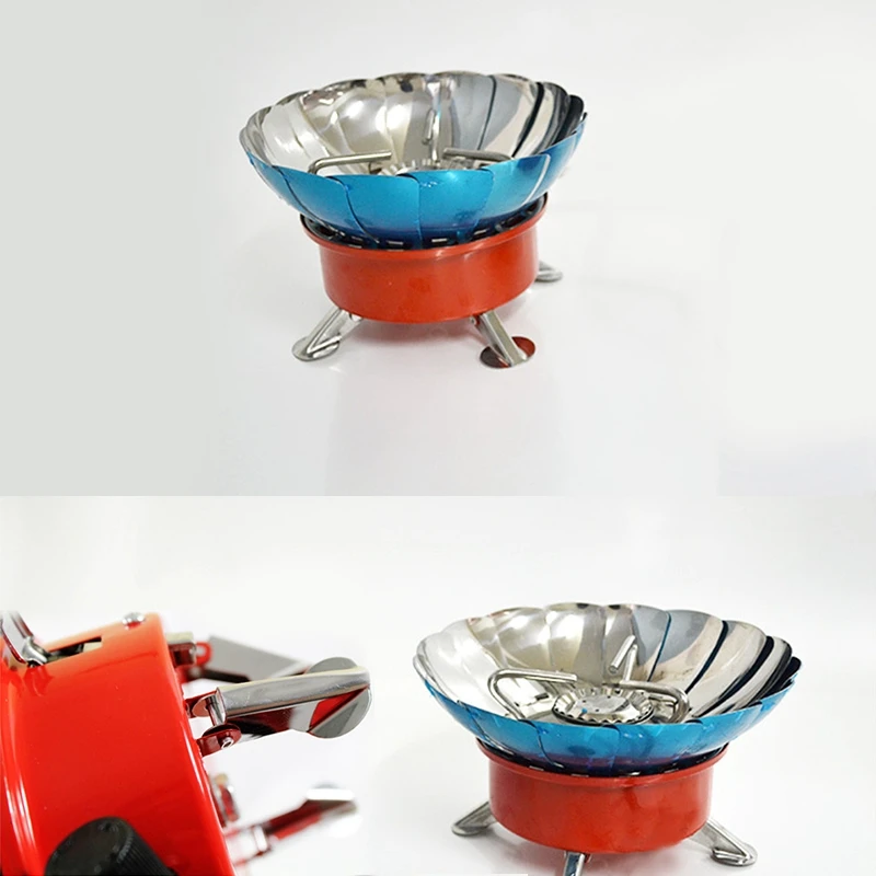 ELOS-4 Тип ветрозащитная плита кухонная посуда газовые горелки для кемпинга пикника барбекю