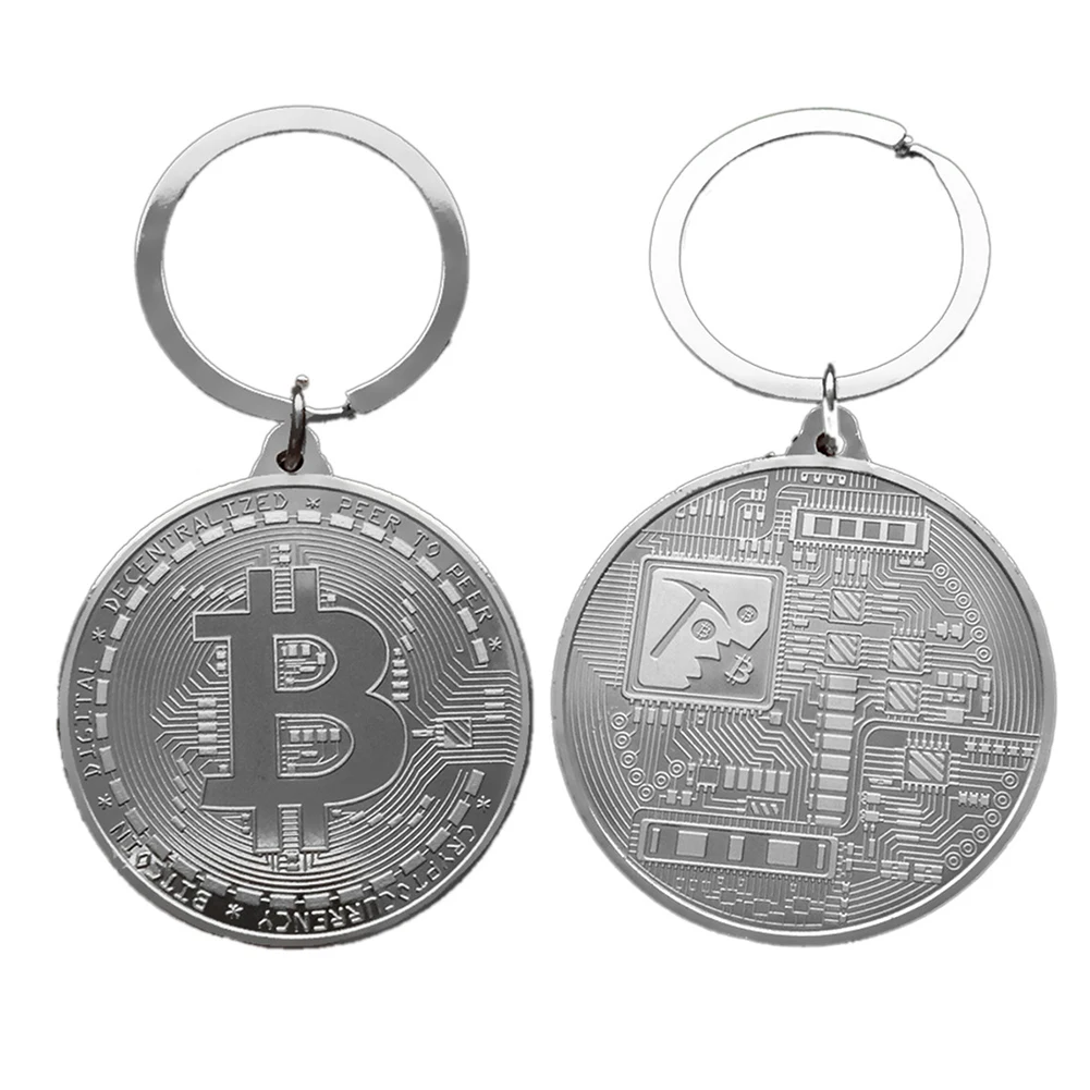 1PC Gold Plated Bitcoin Keychain Gold Silver Commemorative Litecoin Ethereum Coin Keychain BTC Coin Car Bag Keyring Jewelry Gift 1PC Gold Plated Bitcoin Keychain Gold Silver Commemorative Litecoin Ethereum Coin Keychain BTC Coin Car Bag Keyring Jewelry Gift