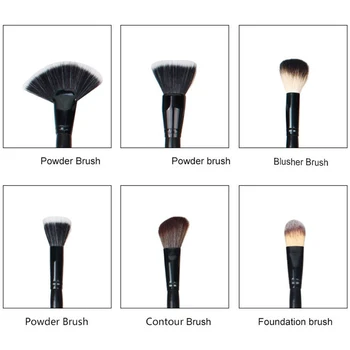 

1 Set Makeup Brush Eye Shadow Contour Foundation Blush Portable Beauty Tools for Women 88