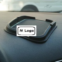 50% OFF блок листов повышенной клейкости, антискользящее покрытие для автомобильного телефона gps черный, пригодный для BMW серий 7 X1 X3 X4 X5 X6 330i Z4 GT M3 760li