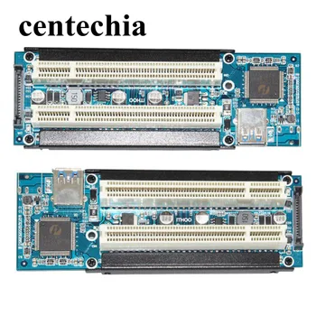 

Centechia New PCI Express to Dual PCI Adapter Card PCIe x1 to Router Tow 2 PCI slot Riser Card
