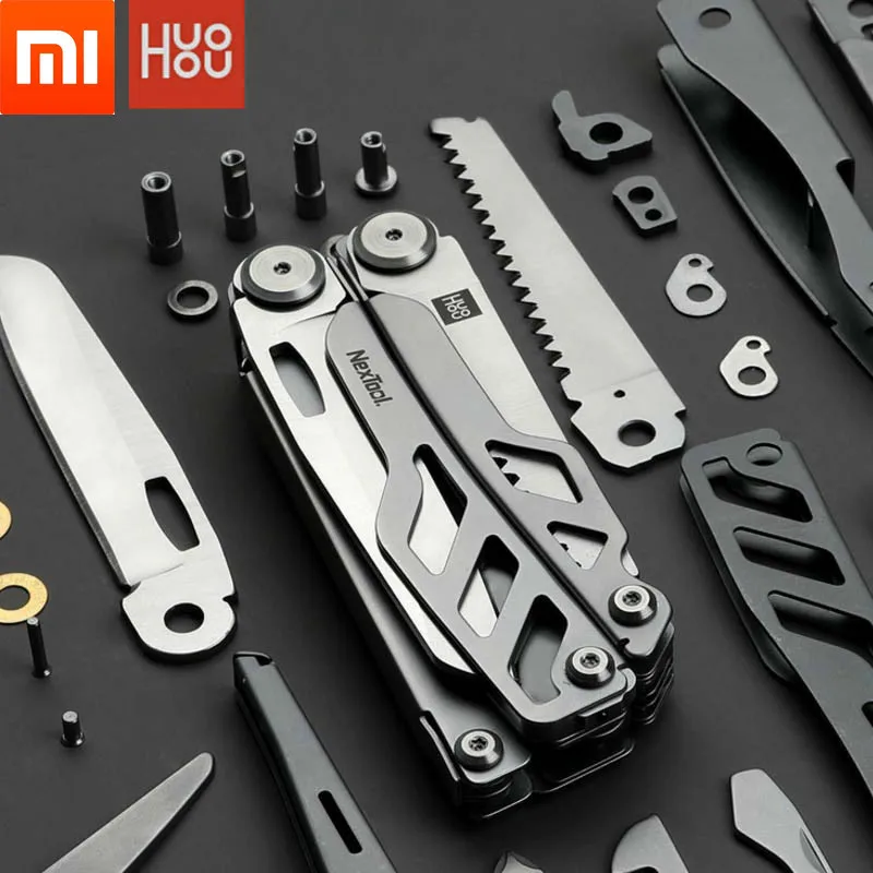 Многофункциональный складной нож Xiaomi открывалка для бутылок отвертка