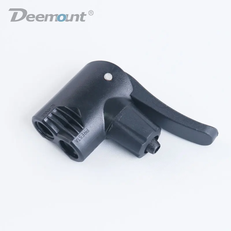 Bicycle Pump Nozzle Hose Adapter Dual Head Pumping Parts Bike Accessories Valve