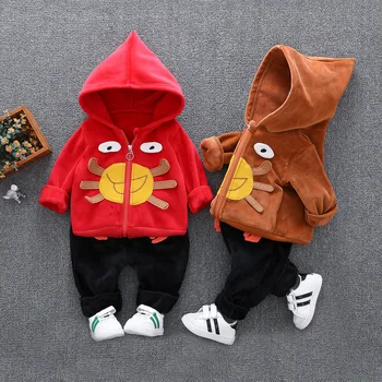 

Children Clothing Autumn Winter Girls Clothes Kids Boys Clothes Crab New Year Costume Tracksuit Suit For Girls Clothing Sets
