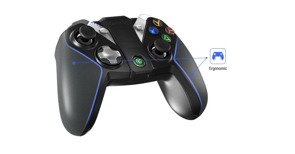 GameSir G4s Android геймпад для смартфона Bluetooth 4,0 для PS3 Android tv BOX 2,4 ГГц беспроводной контроллер для ПК VR игры