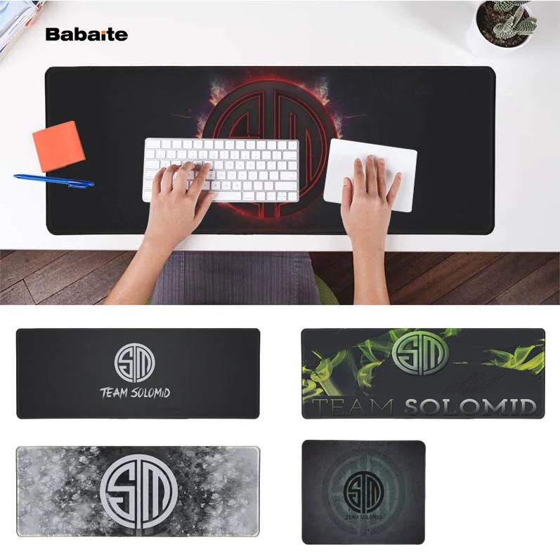 

Babaite TSM LOGO Office Mice Gamer Soft Mouse Pad Speed/Control Version Large Gaming Mouse Pad