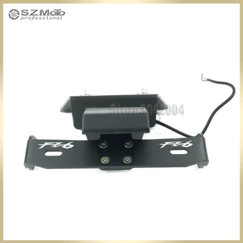 

For YAMAHA FZ-6R FZ6R FZ6 2009-2017 Motorcycle Tail Tidy Fender Eliminator Registration License Plate Holder frame LED Light