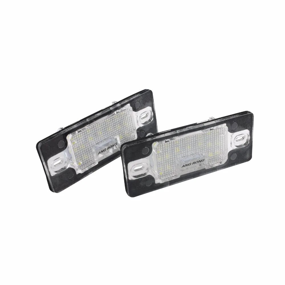 ANGRONG 2x Светодиодный светильник номерного знака для Porsche Cayenne 955 957 VW Passat B5.5 5D Touring